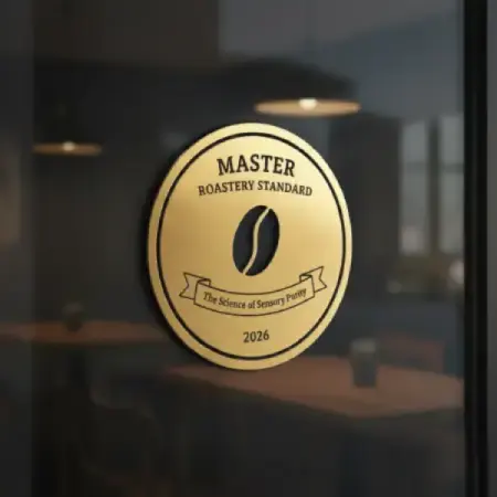 Certifikát Master Roastery Standard – oficiální pečeť kvality